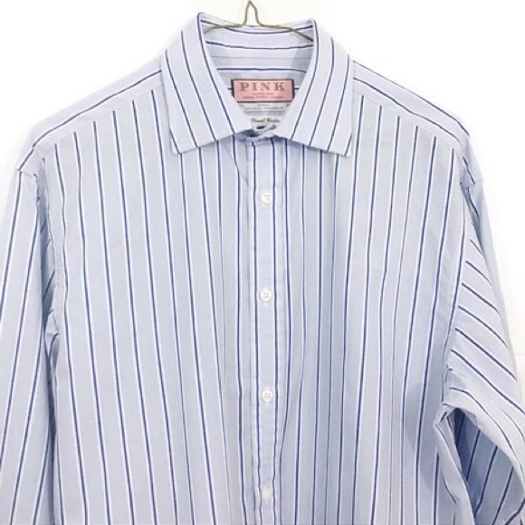 Thomas Pink Other - Thomas Pink Striped French Cuff Long Sleeve Shirt